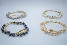 Load image into Gallery viewer, Fresh water Pearl Lei Lux