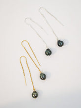 Load image into Gallery viewer, Threader dangles with Tahitian pearls
