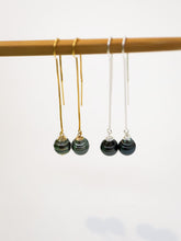Load image into Gallery viewer, Threader dangles with Tahitian pearls

