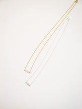 Load image into Gallery viewer, Herkimer Diamond Crystal Bar Necklace
